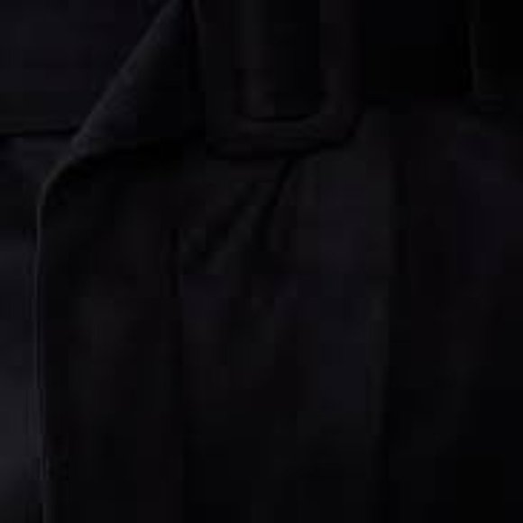 ZARA BLACK FAUX SUEDE BELTED SHORTS SKORT $59.90 - Picture 4 of 8